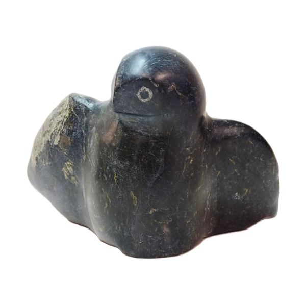SNOWY OWL BY JOHNNY EPOO (PRS CDN ARTIST) - STONE