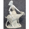 Image 3 : LLADRO "GIRL W/ PITCHER & GOAT" FIGURINE 