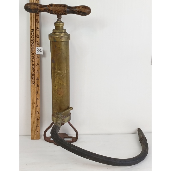 TURNER & BROS LTD. RENRUT BRASS AIR PUMP