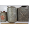 Image 2 :  LOT OF 3 - GSW & CN FUEL CANS - INCL 5 GAL 