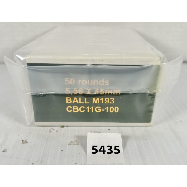 AMMO: 200X 5.56X45 MM NATO - MILITARY FMJ (M193)