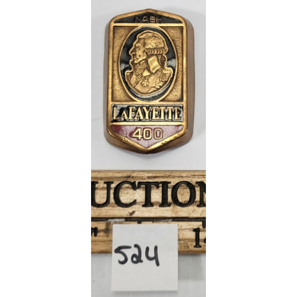 NASH LAFAYETTE 400 RAD BADGE