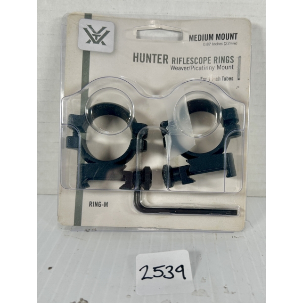 VORTEX 1 IN MEDIUM SCOPE RINGS