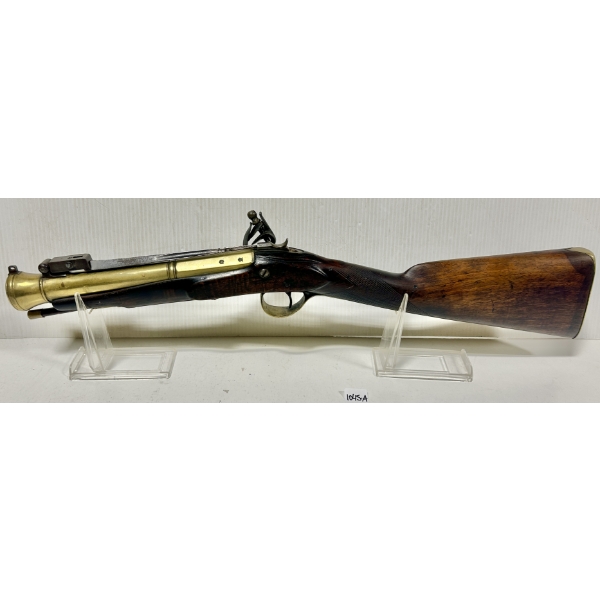 T. ALLPORT FLINTLOCK BLUNDERBUSS - ANTIQUE