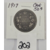 1917 CDN 50 CENT COIN