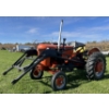 Image 1 : ANTIQUE CASE MODEL VAC TRACTOR W/ HORN LOADER