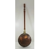 Image 3 : COPPER BED WARMER W/ BRASS LID