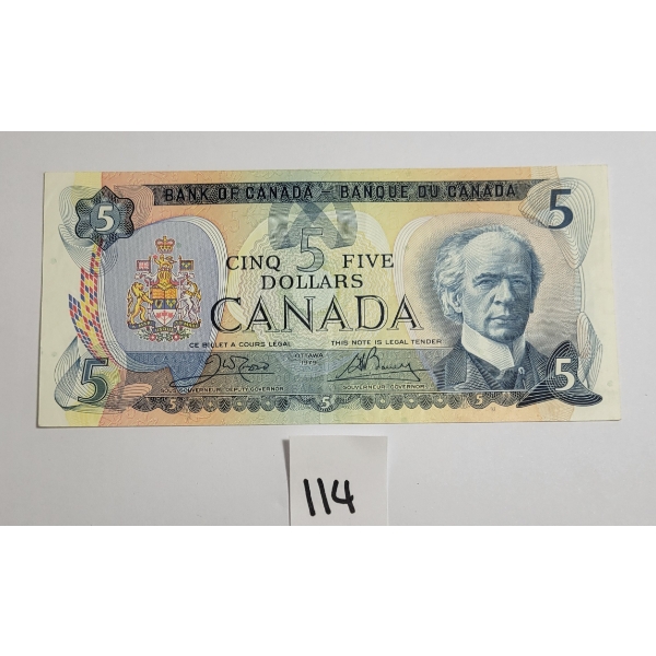1979 CDN $5 BANKNOTE