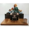 Image 5 : FOLK ART CLASSROOM SCENE  BY UNKNOWN ARTIST - WOOD & PAPER