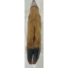Image 4 : HOOF HANDLED HUNTING BOOT KNIFE W/ SCABBARD