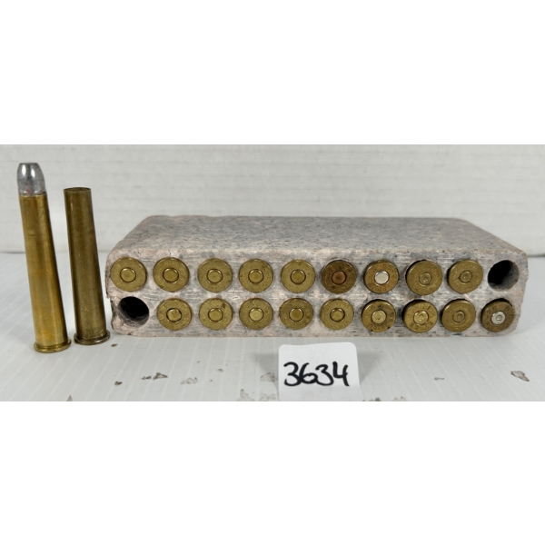 AMMO / BRASS: 14X LIVE & 6X BRASS MIXED .32-40 WIN
