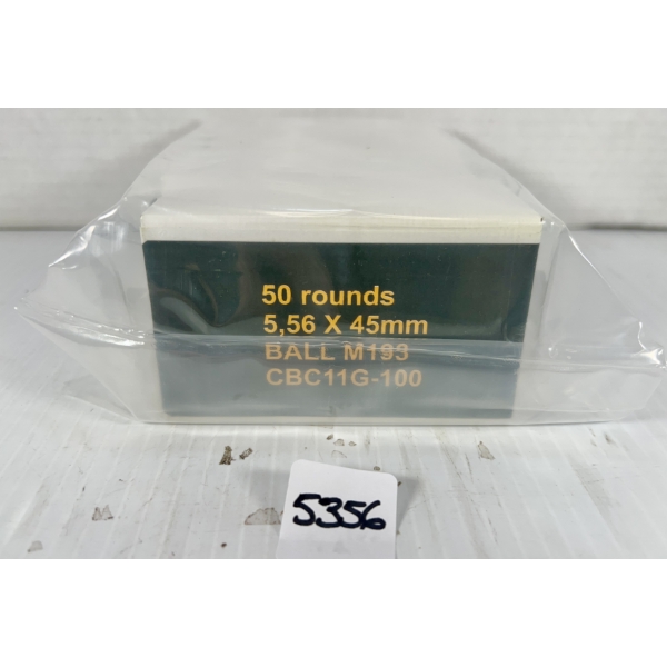 AMMO: 200X 5.56X45 MM NATO - MILITARY FMJ