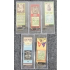 Image 2 : LOT OF 5 - SPORTS ADVERTISING MATCHBOOK PACKAGES - THE DIAMOND MATCH CO., ETC