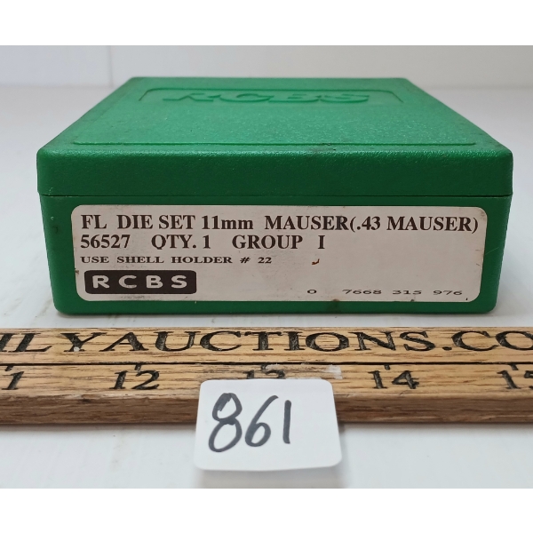 RCBS .43MAUSER FL DIE SET