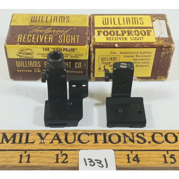 LOT OF 2 - WILLIAMS SIGHTS