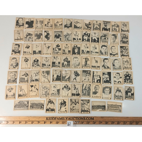 LOT OF 80 - 1962 TOPPS CFL FOOTBALL CARDS
