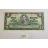 1937 CDN $1 BANKNOTE