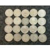 Image 2 : LOT OF 20 - 1941-1968 CDN 25 CENT COINS
