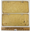 Image 2 : PAIR OF 1927 ONTARIO LICENCE PLATES