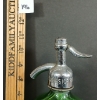 Image 5 : PURITAN BEVERAGES CO. - LIME GREEN ETCHED - 26OZ SELTZER BOTTLE