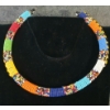 Image 2 : AFRICAN BEADED CHOKER NECKLACE