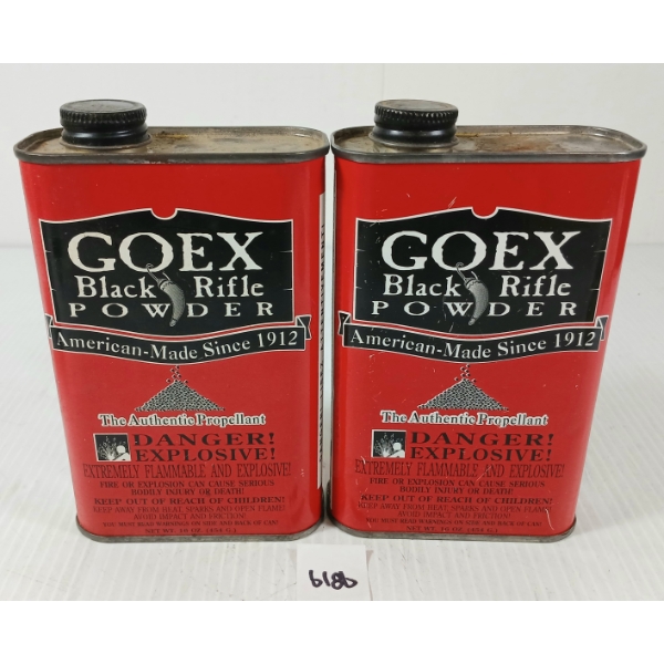 POWDER: GOEX FFG BLACK RIFLE POWDER - 1.5LBS