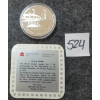 Image 3 : 1991 RCM SILVER DOLLAR COIN