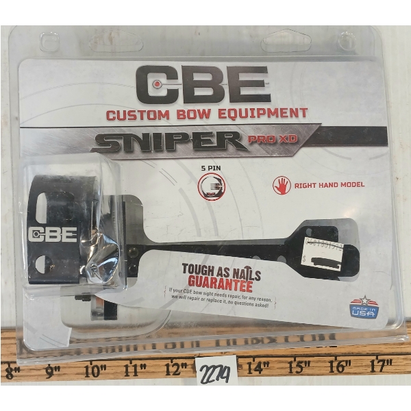 CBE SNIPER PRO XD - 5 PIN RIGHT HAND MODEL