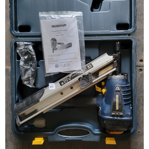 MASTERCRAFT AIR POWERED FRAMING NAILER