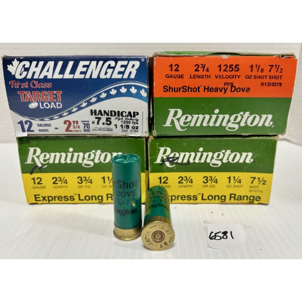AMMO: 100X 12 GA 2-3/4 I N - #7.5