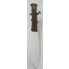Image 5 : LOT OF 3 - WOODLAND MONARCH COLLECTIBLE KNIFE, BIRCH BARK MOOSE CALL & 1986 SUPERBOWL FOLDING KNIFE