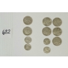 Image 1 : LOT OF 11 - 1967 & 1968 CDN 10 & 25 CENT SILVER COINS