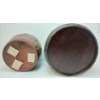 Image 8 : LOT OF 2 - CHINESE MARTABAN STORAGE JAR & RICE BARREL