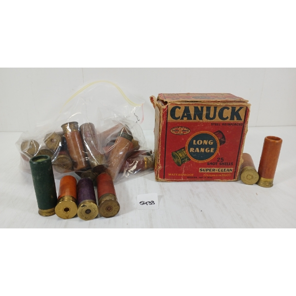 AMMO: 48X MIXED 10GA - 2 1/2 & 2 3/4IN - #6, 4 1/4, 5, SHOT - INCL PAPER LABELS