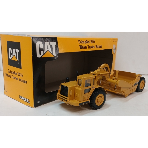ERTL DIECAST CAT CATERPILLAR 631E WHEEL TRACTOR SCRAPER MODEL