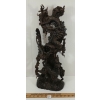 Image 4 : CARVED ORNATE EASTERN DRAGON STATUE