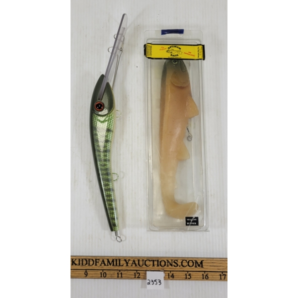 LOT OF 2 - MISC LURES - INCL OPTIMUM BAITS