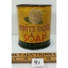 Image 1 : WHITE ROSE LINSEED OIL SOAP CAN - 2 LBS