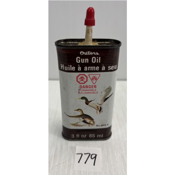 OUTERS 3 OZ COLLECTIBLE OILER TIN