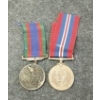 Image 2 : LOT OF 2 - WWII CVSM & WAR MEDALS