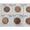 Image 2 : LOT OF 10 - 1915-1920 CDN LARGE PENNIES