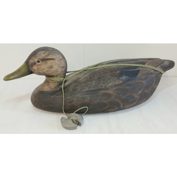 DECOY DUCK W/ WEIGHT BY KEN ANGER