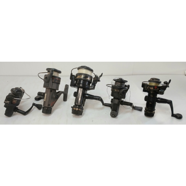LOT OF 5 - ASSORTED FISHING REELS