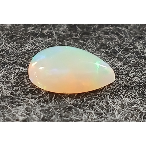 PEAR CABOCHON CUT LOOSE NATURAL UNTREATED WELO OPAL ($4,320.00 APPRAISAL)