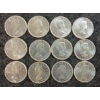 Image 2 : LOT OF 12 - 1962 CDN 10 CENT COINS