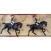 Image 3 : LOT OF 2 - BRITAINS SOLDIERS LEAD FIGURES - NO. 2 ROYAL HORSE GUARDS & 32 ROYAL SCOTS GREYS