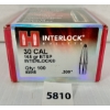 Image 1 : BULLETS: 100X HORNADY .30 CAL - 165 GR SP