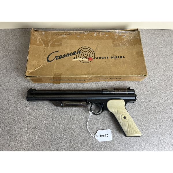 CROSMAN .22 TARGET PISTOL IN .22 PELLET NO PAL REQUIRED
