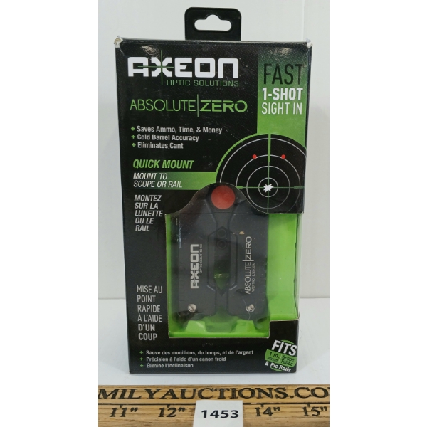 AXEON ABSOLUTE ZERO BORESIGHT SIGHT - AS NEW 