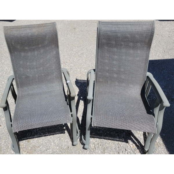 LOT OF 4 - PATIO CHAIRS